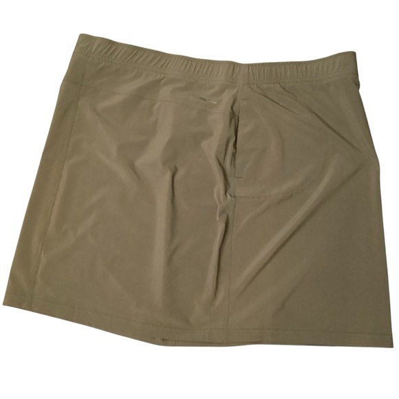 Eddie Bauer EscapeLite Pull On Skirt, Drab Olive - Size 2X - Picture 9 of 13